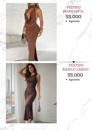 Vestido Básico Largo